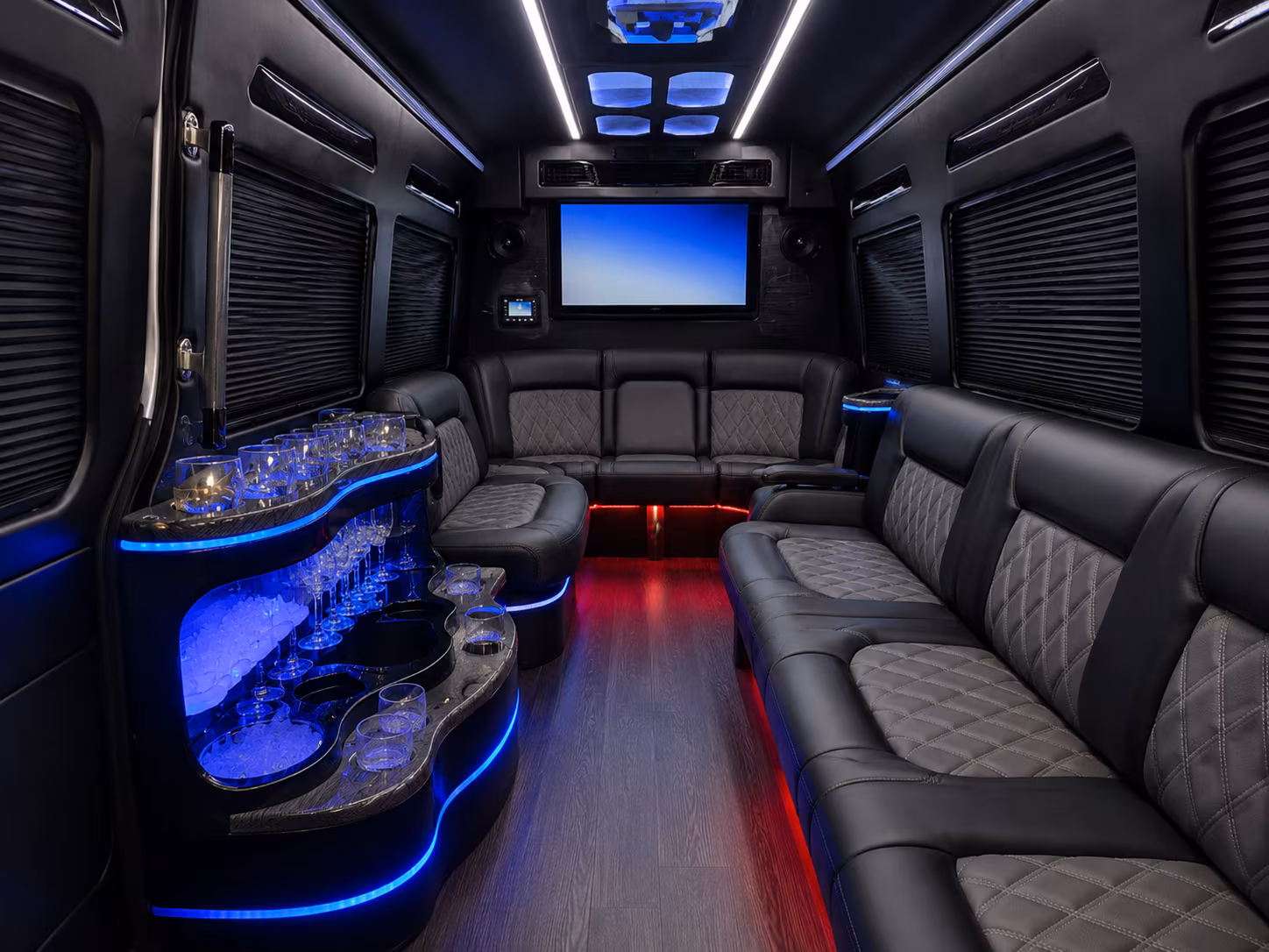 browse sprinter limos and upscale prom rides for smaller caldwell groups
