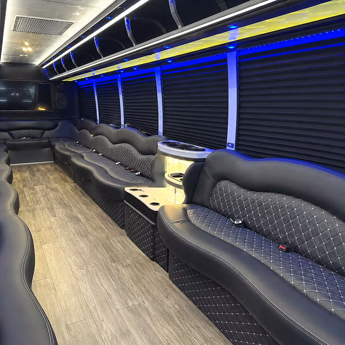 caldwell party bus rentals inside