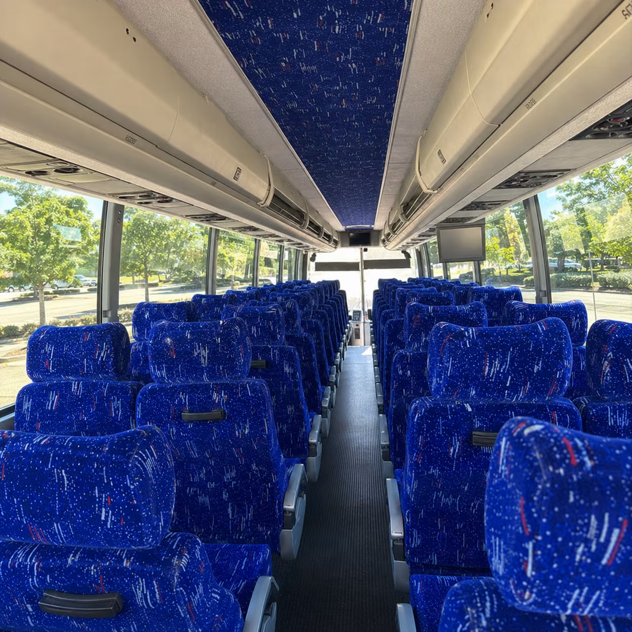 caldwell wedding transportation onboard seating